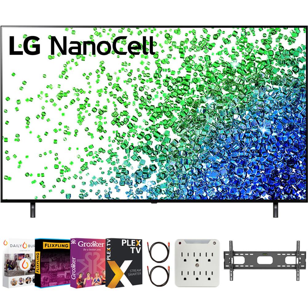 LG 75NANO80UPA 75" HDR 4K UHD Smart NanoCell LED TV 2021 with Movies Streaming Pack