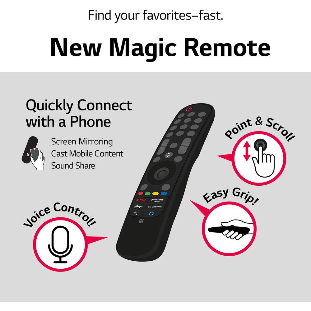 LG 50" NanoCell 80 Series LED 4K UHD Smart webOS TV 2021 with Movies Streaming Pack