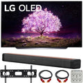 LG 83" Class 4K Smart OLED TV w/AI ThinQ 2021 with Deco Home 60W Soundbar Bundle