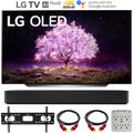 LG 83 inch Class 4K Smart OLED TV w/ AI ThinQ 2021 with LG SK1 Soundbar Bundle