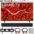 LG 55UP8000PUA 55 Inch 4K UHD Smart webOS TV 2021 with LG SK1 Soundbar Bundle