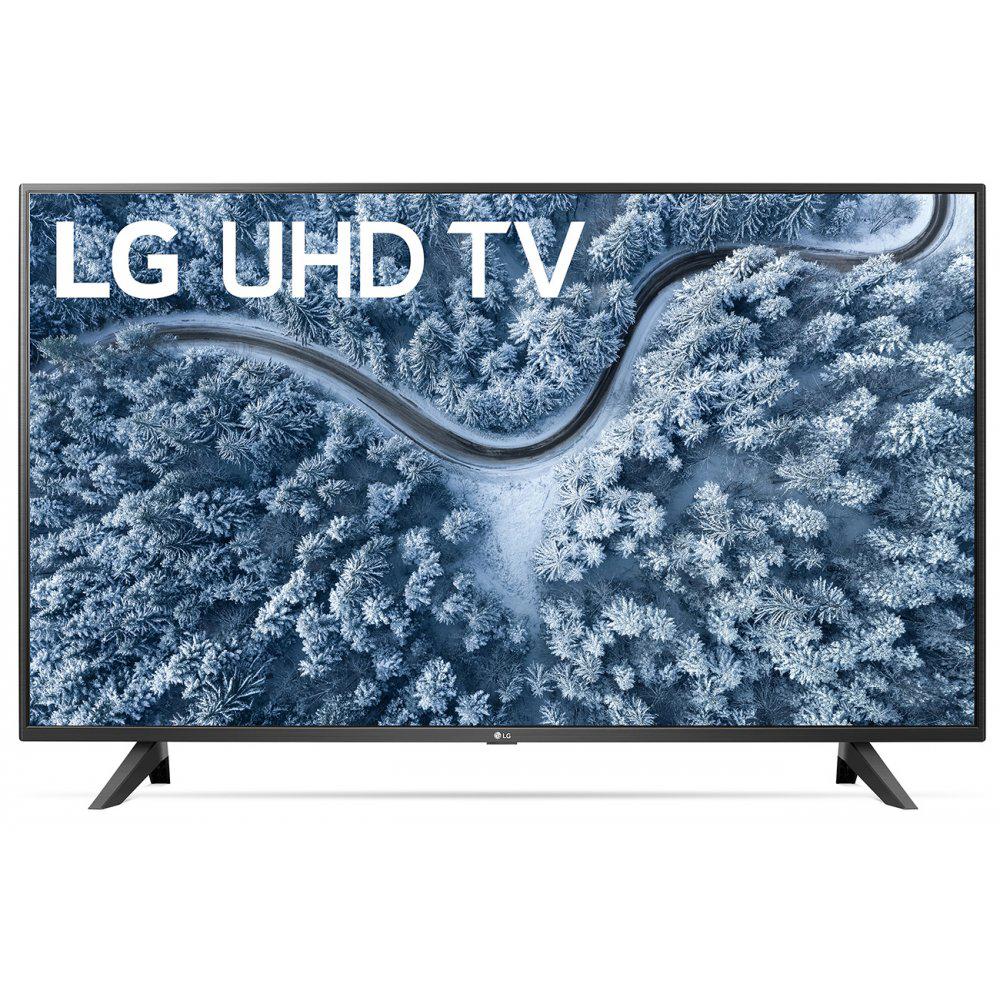 LG 43 inch Series 4K Smart UHD TV 2021 with Deco Home 60W Soundbar Bundle