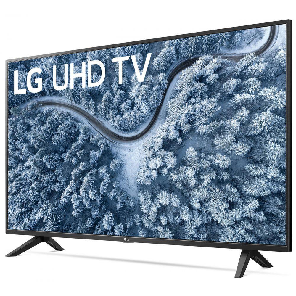LG 50" UP7000 4K LED UHD Smart webOS TV 2021 with Deco Home 60W Soundbar Bundle