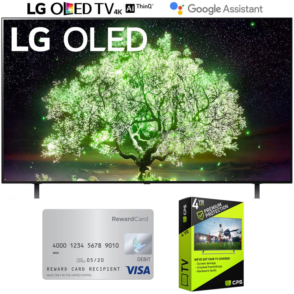 LG OLED65A1PUA 65" 4K OLED TV (2021) w/ 4-Year Accidental Warranty & $50 Visa Card