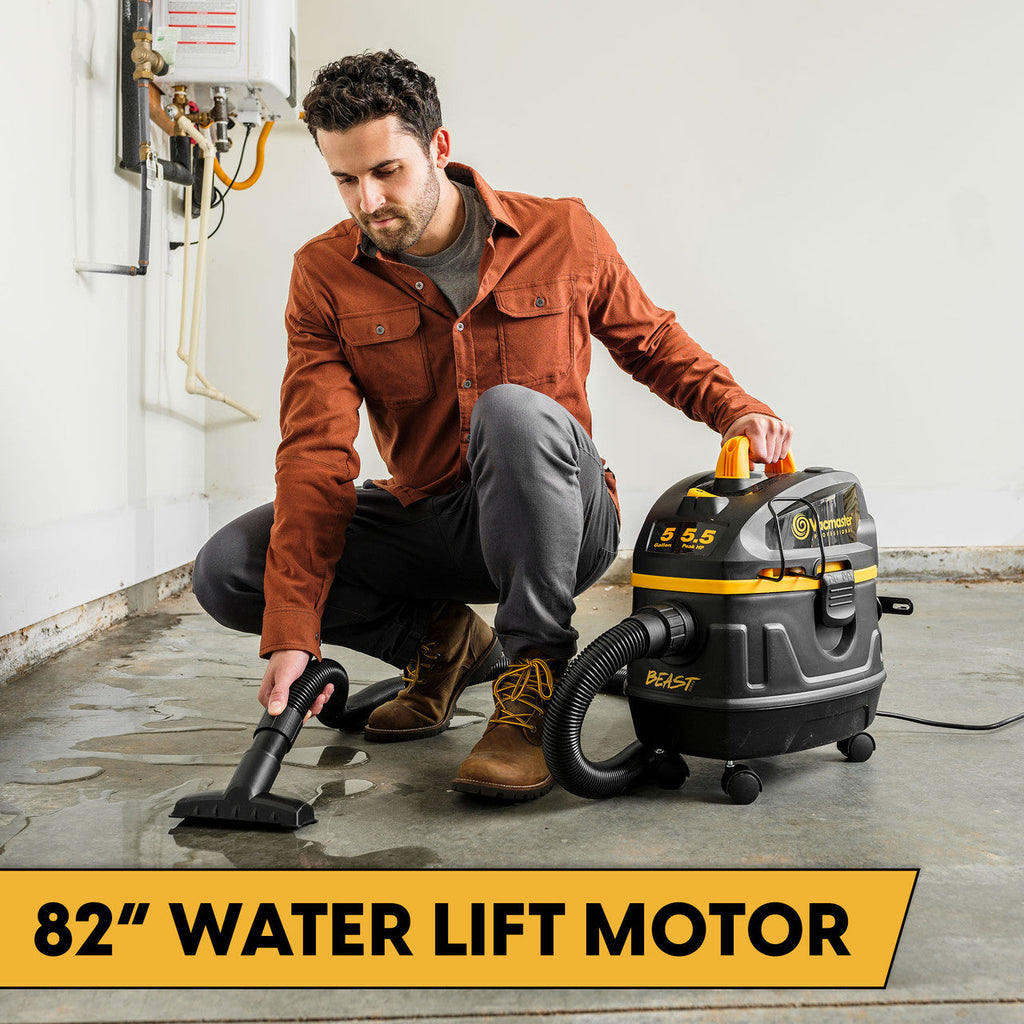 Vacmaster Professional Beast Series™ 5-Gallon* 5.5 Peak HP† Wet/Dry Vacuum, VFB511H 0201