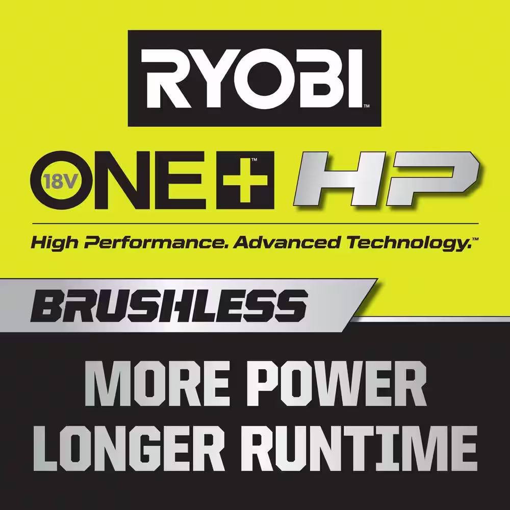 Ryobi P1109BTLVNM ONE+ HP 18V Brushless 16 in. Cordless Battery Walk Behind Push Lawn Mower (Tool Only)