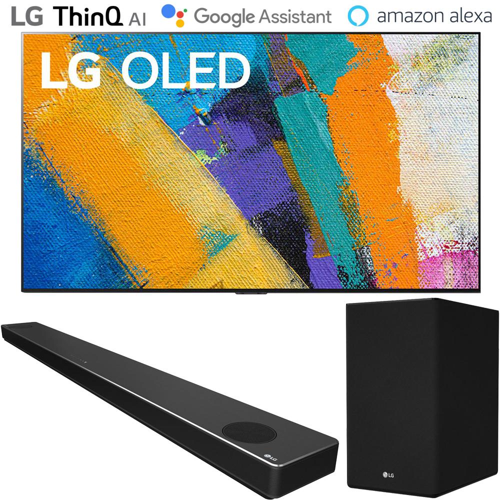 LG OLED55GXPUA 55" GX 4K OLED TV AI ThinQ (2020) with SN10YG Soundbar Bundle