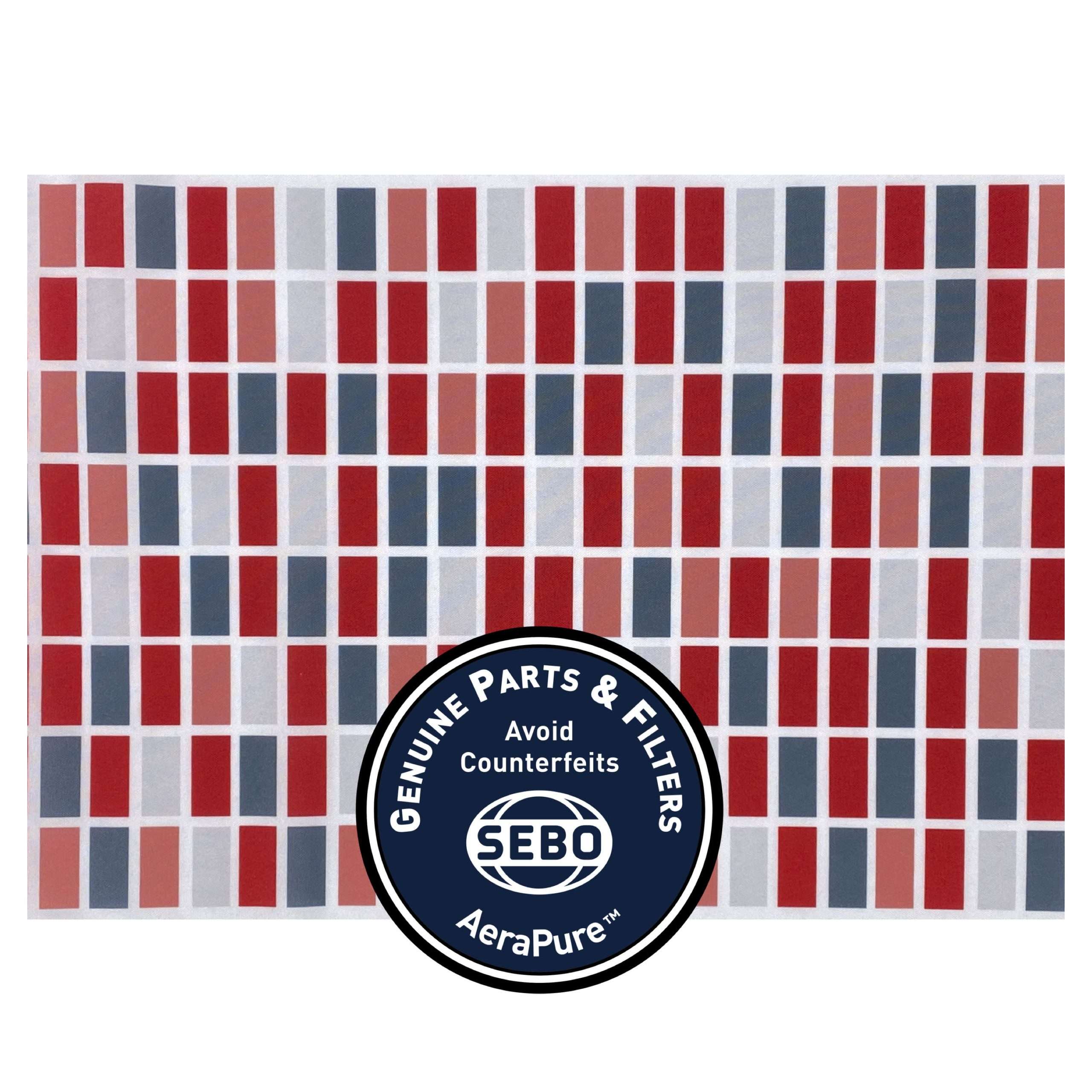 SEBO Felix Microfilter with textile Rosso 7095ER12