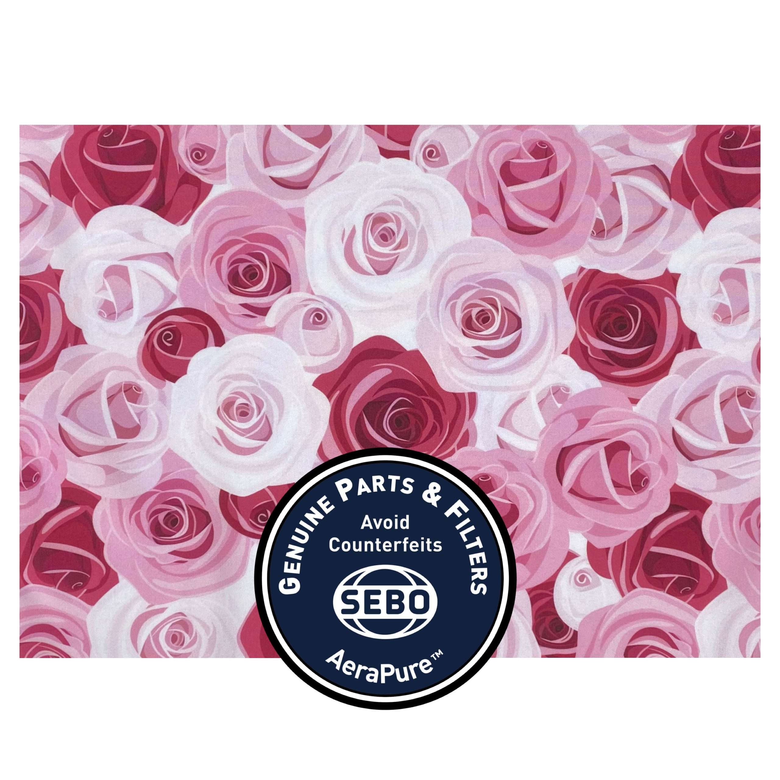 SEBO Felix Microfilter with textile Roses 7095ER