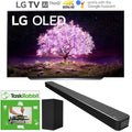 LG OLED77C1PUB 77 Inch 4K Smart OLED TV (2021 Model) + LG SN6Y Soundbar Bundle