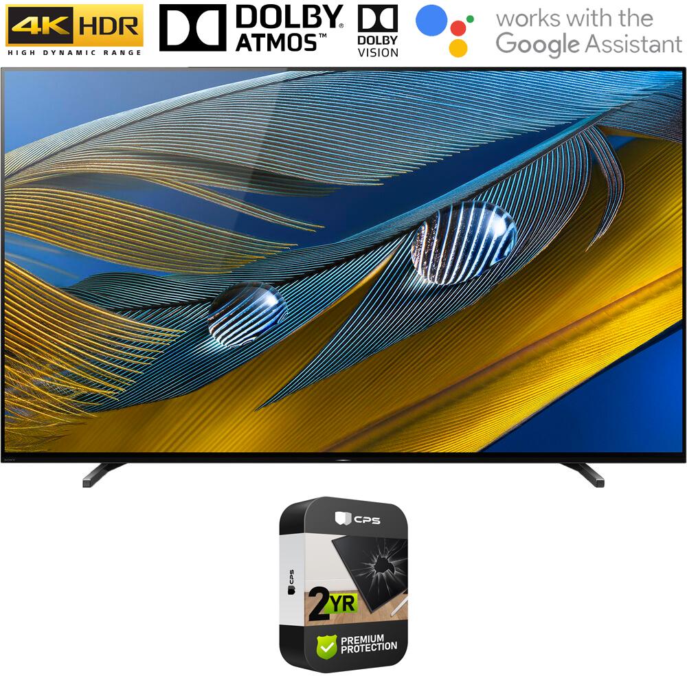 Sony 77" A80J 4K OLED Smart TV 2021 Model Renewed with 2 Year Extended Warranty