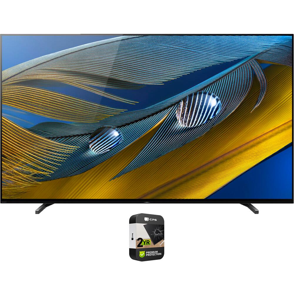 Sony XR65A80J 65" A80J 4K OLED Smart TV 2021 Renewed + Premium 2Year Protection Pack