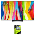 LG OLED55C2PUA 55 Inch HDR 4K Smart OLED TV (2022) w/ 4 Year Extended Warranty