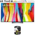 LG OLED55C2PUA 55 Inch HDR 4K Smart OLED TV (2022) w/ 2 Year Extended Warranty