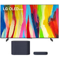 LG 83 Inch HDR 4K Smart OLED TV 2022 with LG Eclair Sound Bar Black