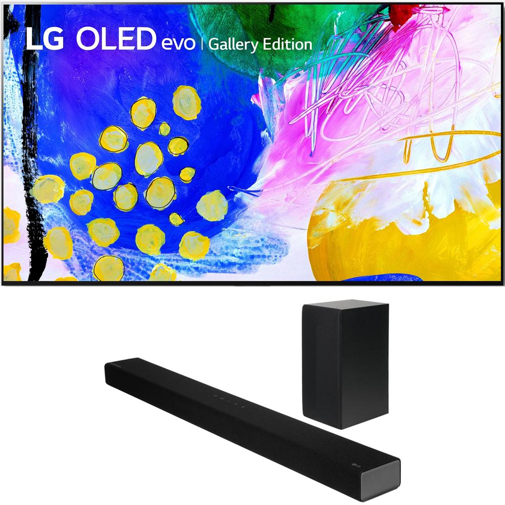 LG 65 Inch HDR 4K Smart OLED TV 2022 with LG 3.1 Ch High Res Audio Sound Bar