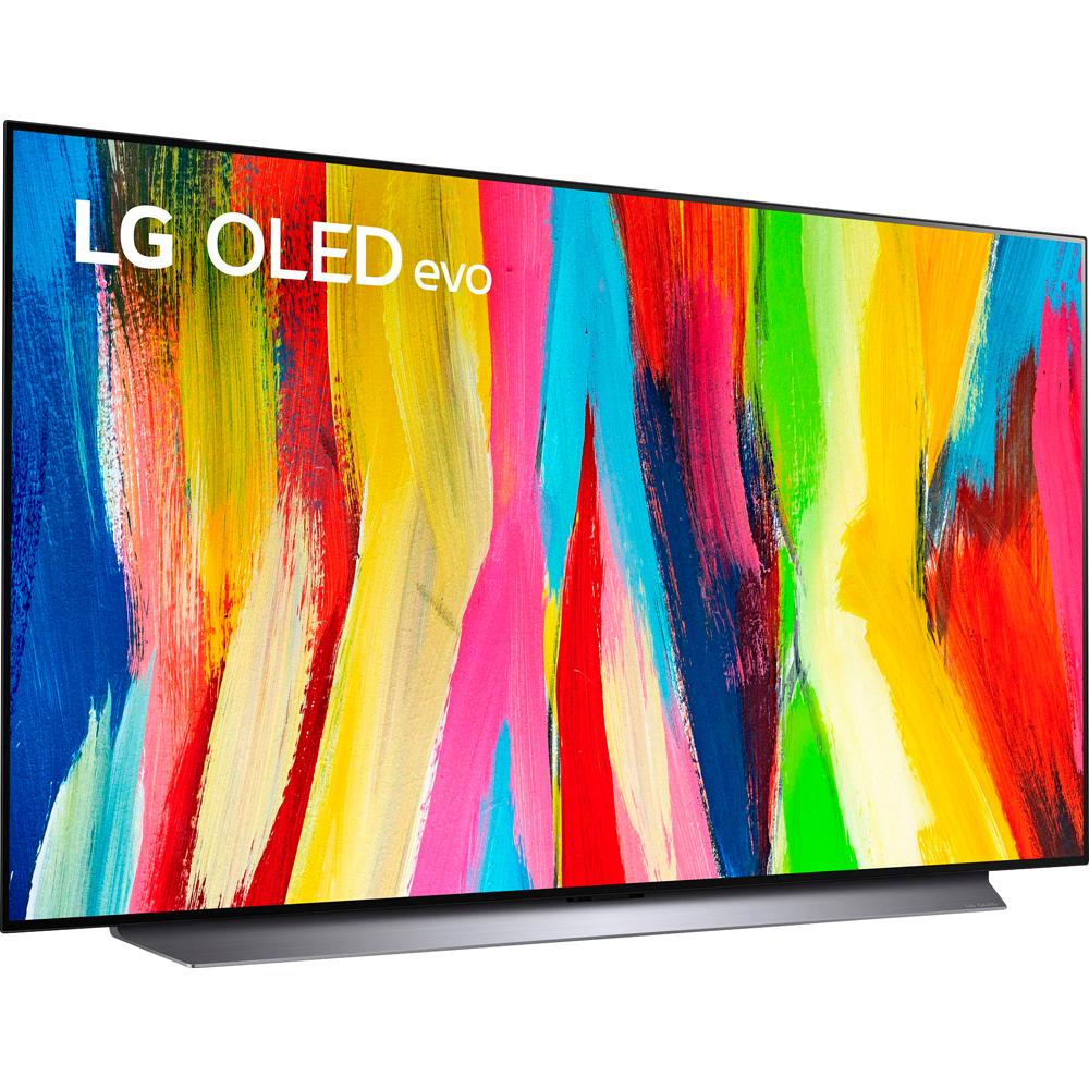 LG OLED48C2PUA 48 Inch HDR 4K Smart OLED Evo TV (2022) - Refurbished