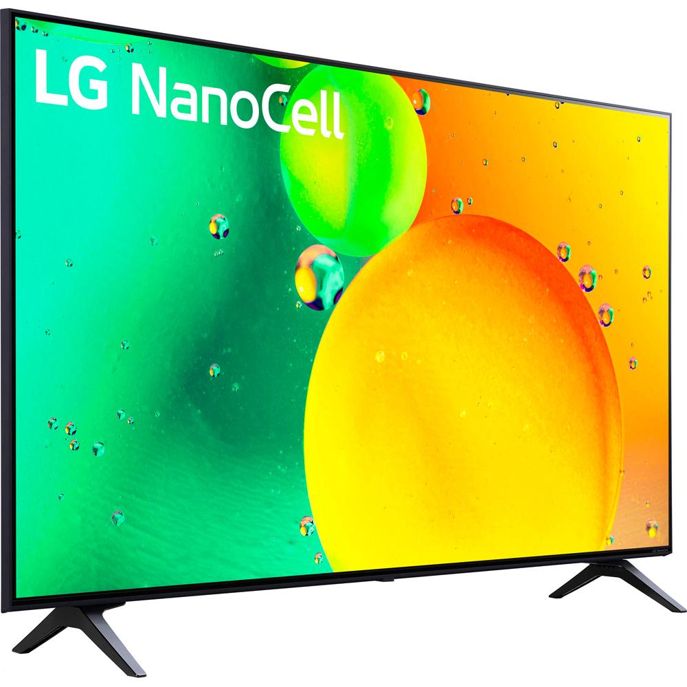 LG 43NANO75UQA 43 Inch HDR 4K UHD Smart NanoCell LED TV, 2022 - Refurbished