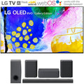 LG OLED55G2PUA 55" HDR 4K Smart OLED TV 2022 + LG S80QY Soundbar + Rear Speaker Kit