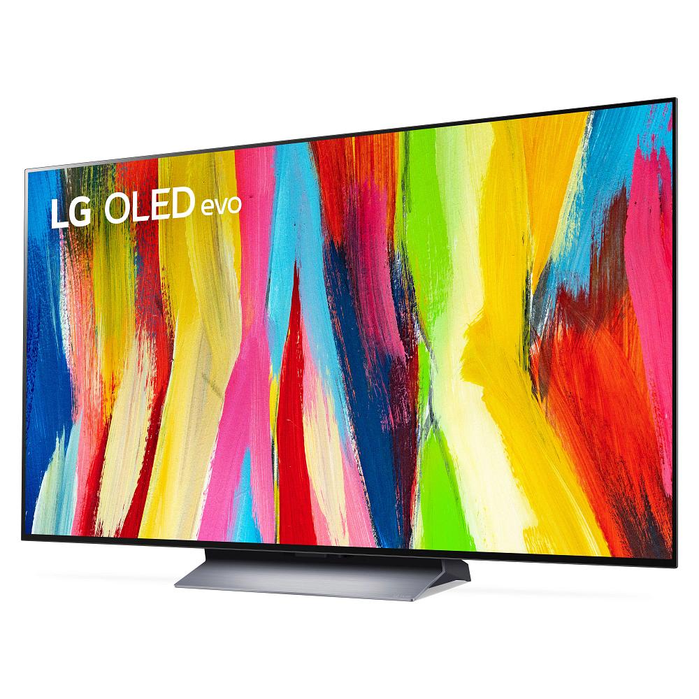 LG OLED55C2PUA 55" HDR 4K Smart OLED TV 2022 + LG S80QY Soundbar + Rear Speaker Kit