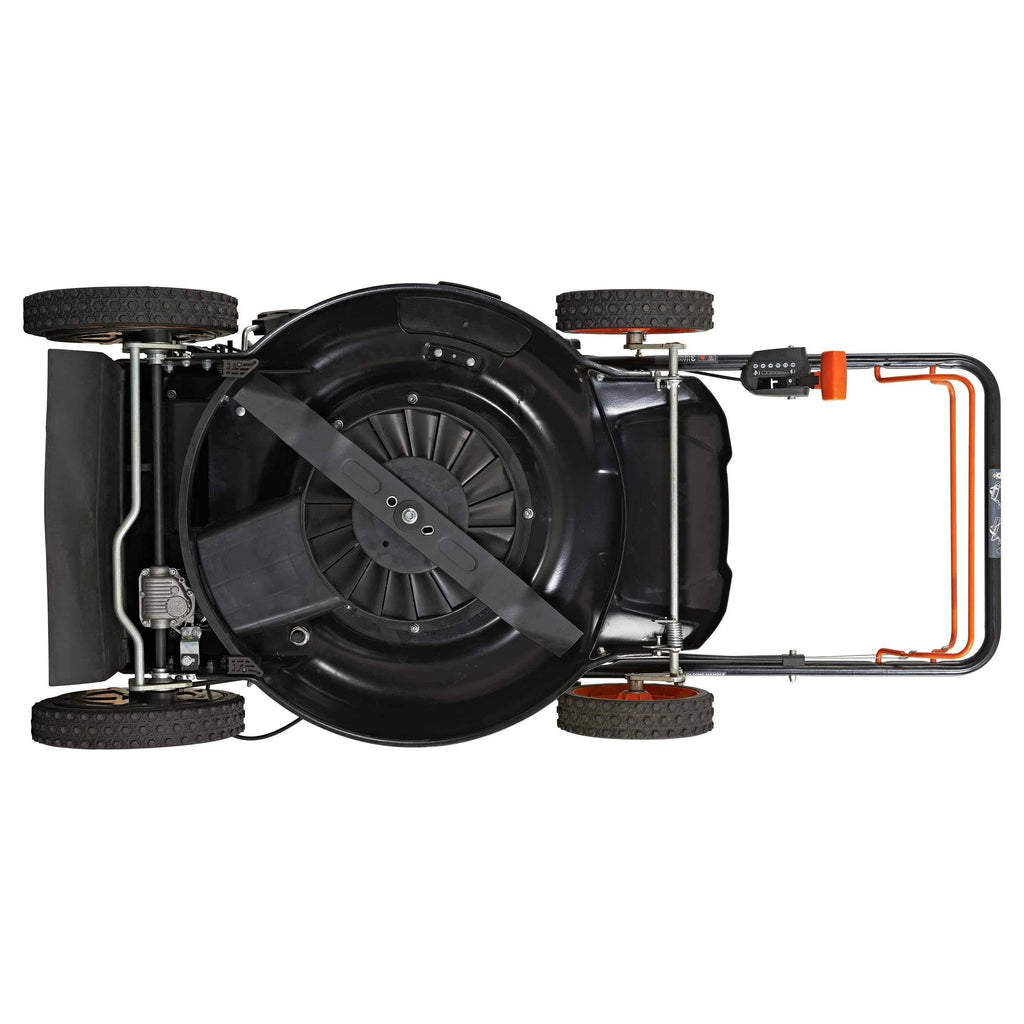 YARDMAX YG2760 22 in. 201 CC Select Pace 6 Speed CVT High Wheel RWD 3-in-1 GAS Walk Behind Self Propelled Lawn Mower