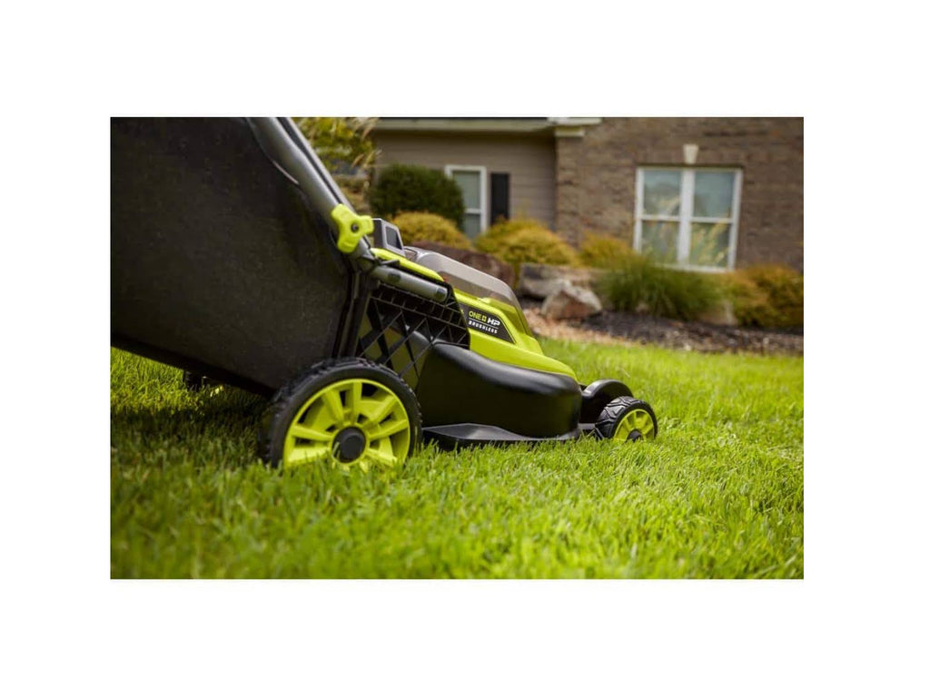 Ryobi P1109BTLVNM ONE+ HP 18V Brushless 16 in. Cordless Battery Walk Behind Push Lawn Mower (Tool Only)