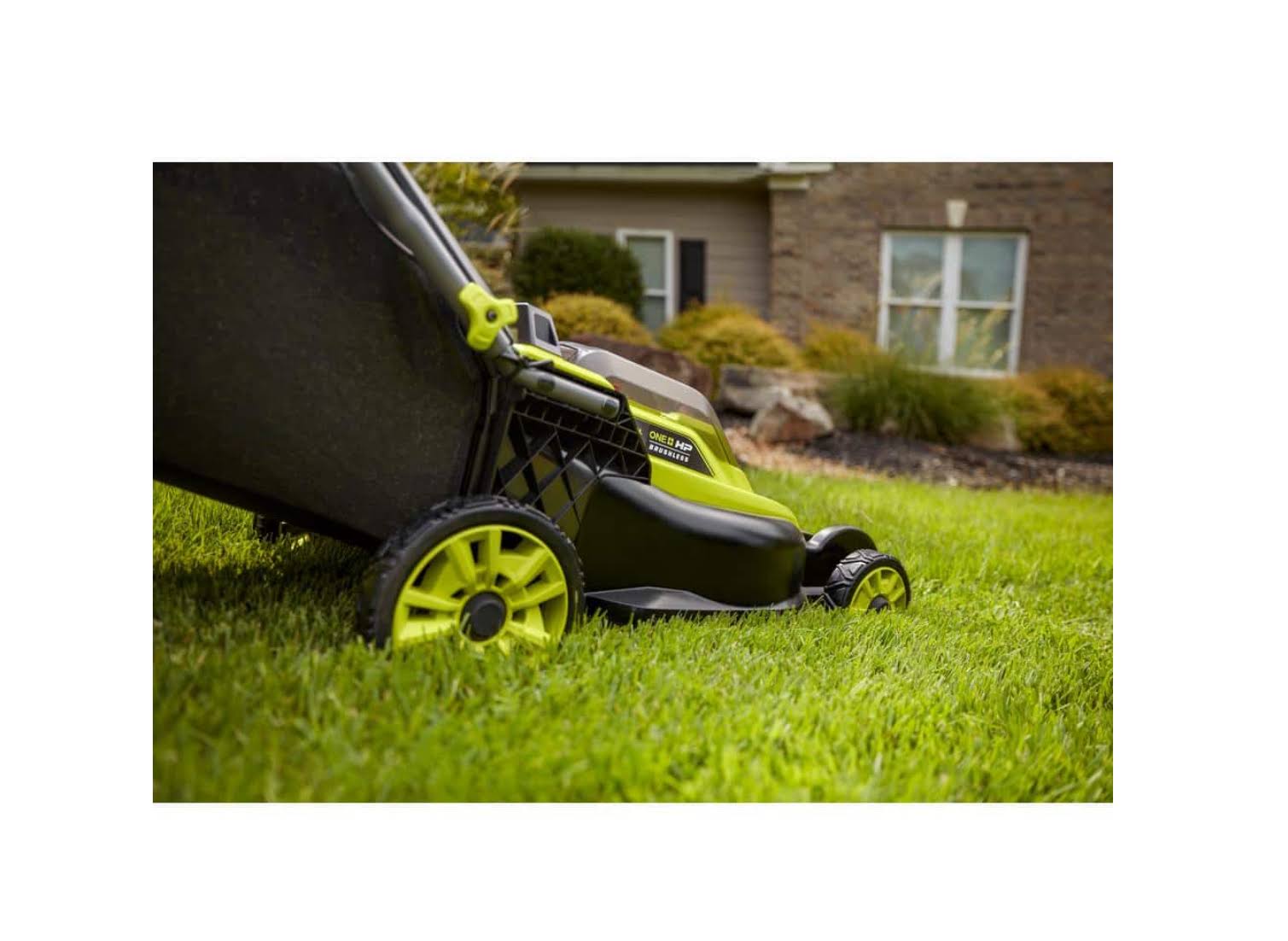Ryobi P1109BTLVNM ONE+ HP 18V Brushless 16 in. Cordless Battery Walk Behind Push Lawn Mower (Tool Only)