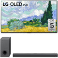 LG 65 Inch OLED evo Gallery TV 2021 Model with LG High Res Sound Bar System