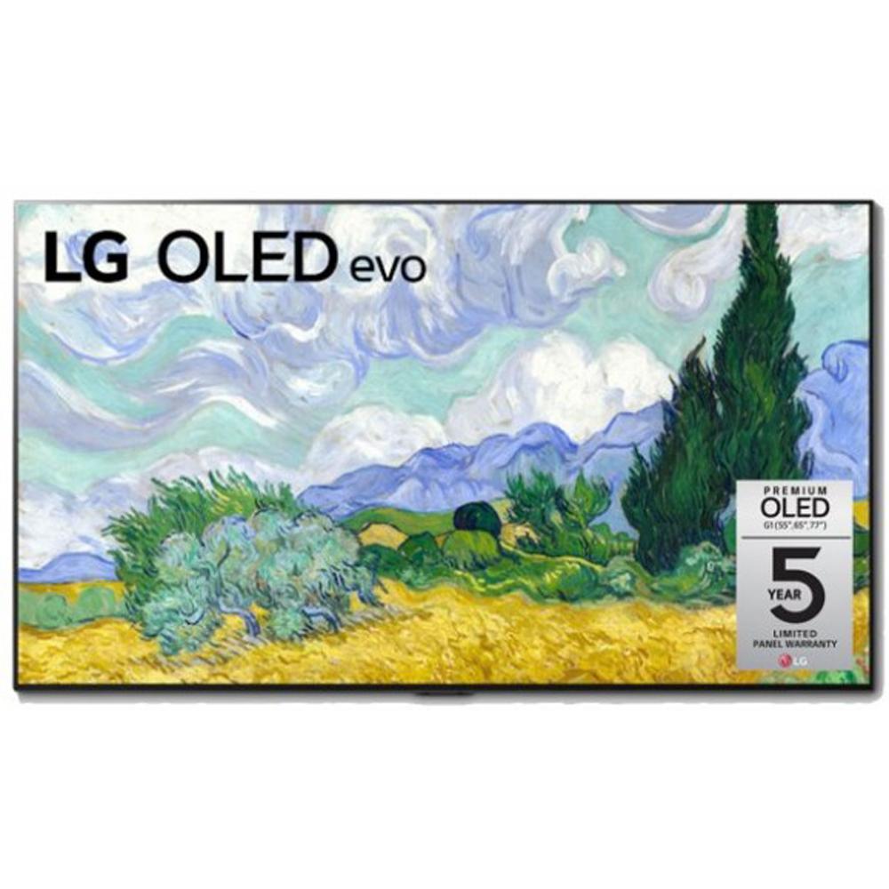 LG 65 Inch OLED evo Gallery TV 2021 Model with LG High Res Sound Bar System