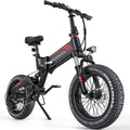 Electric Bike,20"X4" Electric Bike for Adults Fat Tire 500W 20MPH Ebike Foldable Adult Electric Bicycles Electric