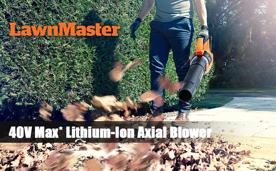 LawnMaster 40V Cordless Leaf Blower, CLBL4016A
