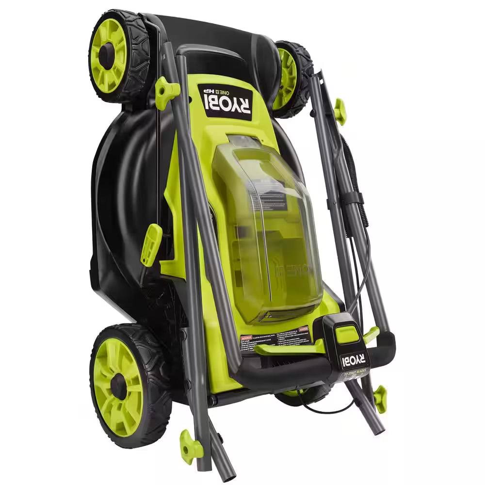 Ryobi P1109BTLVNM ONE+ HP 18V Brushless 16 in. Cordless Battery Walk Behind Push Lawn Mower (Tool Only)