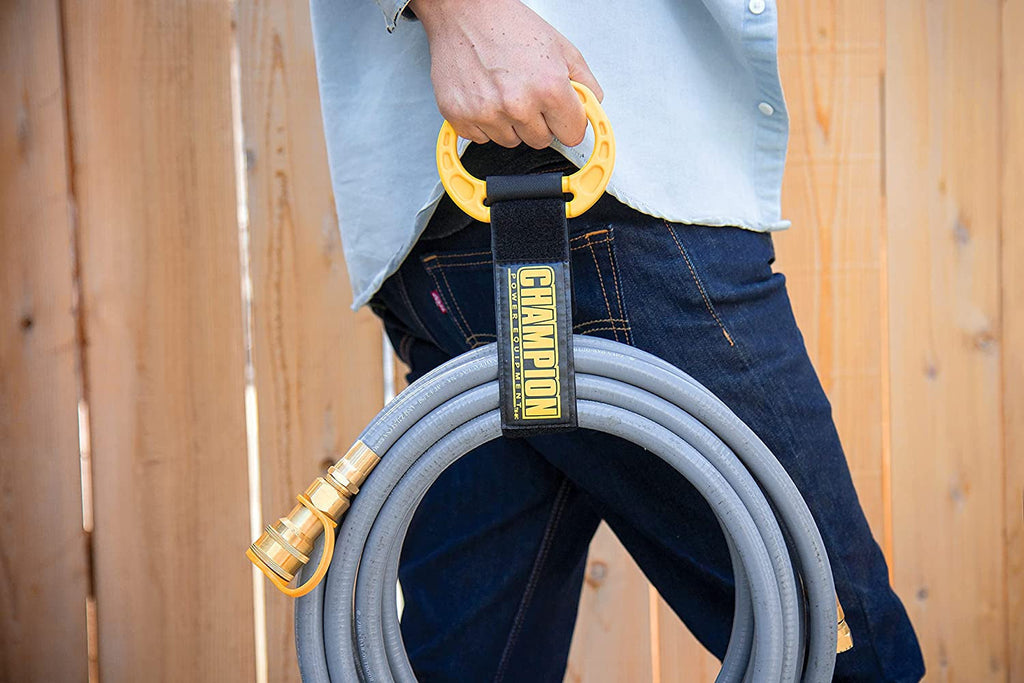 100416 10,000/8,000-Watt TRI Fuel Portable Natural Gas Generator, NG/LPG Hose Kits and CO Shield