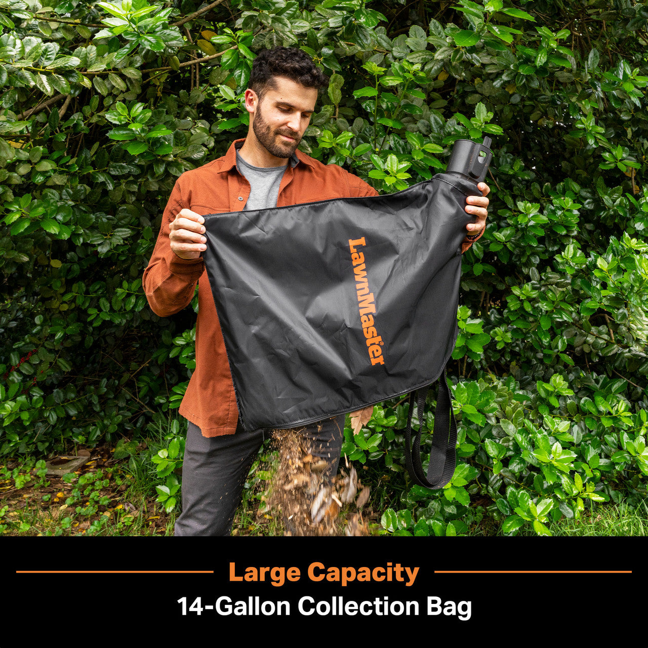 LawnMaster Leaf Blower Shoulder Bag