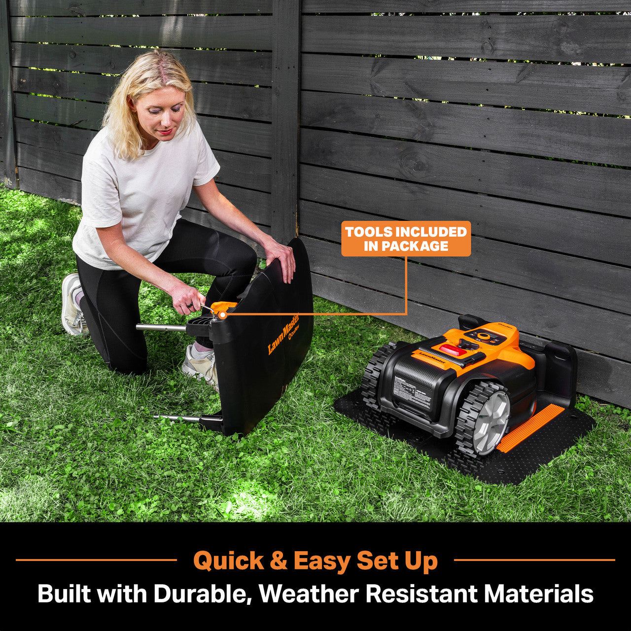 LawnMaster OcuMow™ Robot Mower Charging Station Shelter, 952642