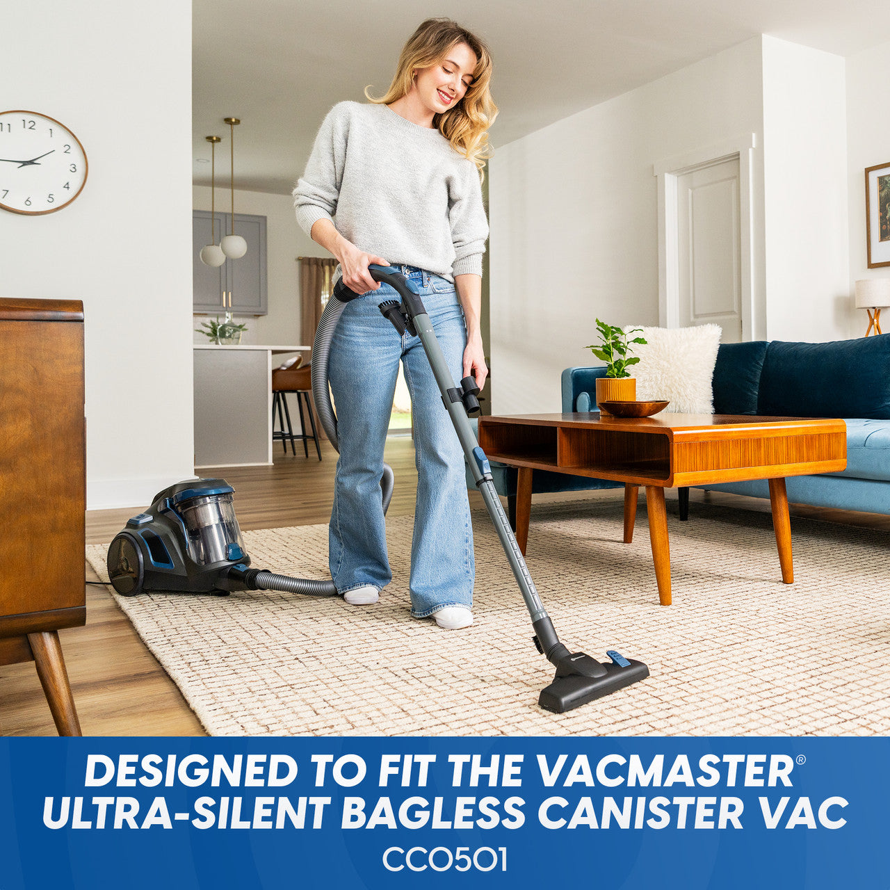 Vacmaster Filter Kit, Fits CC0501 Ultra-Silent Bagless Canister, 952860