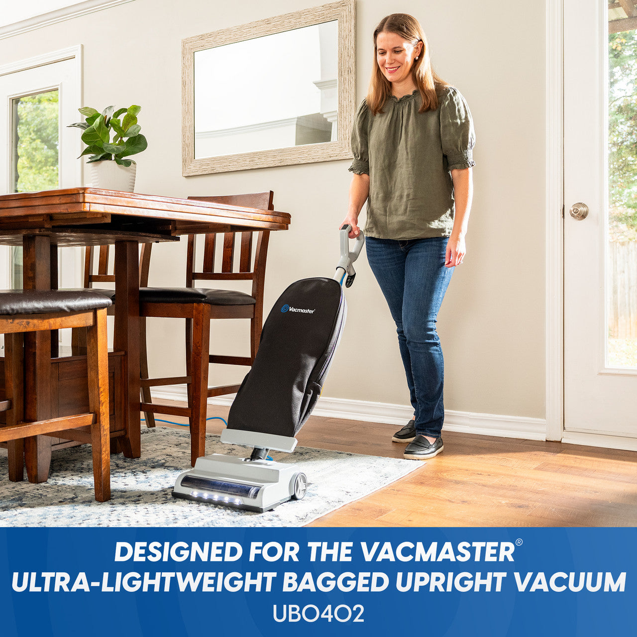 Vacmaster Replacement Belts for Ultra Lightweight Bagged Upright Vacuum, UB0402