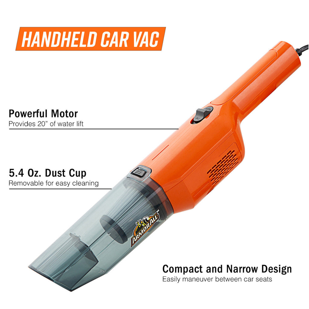 Armor All 12V AC Handheld Car Vacuum, AA12V2 0903