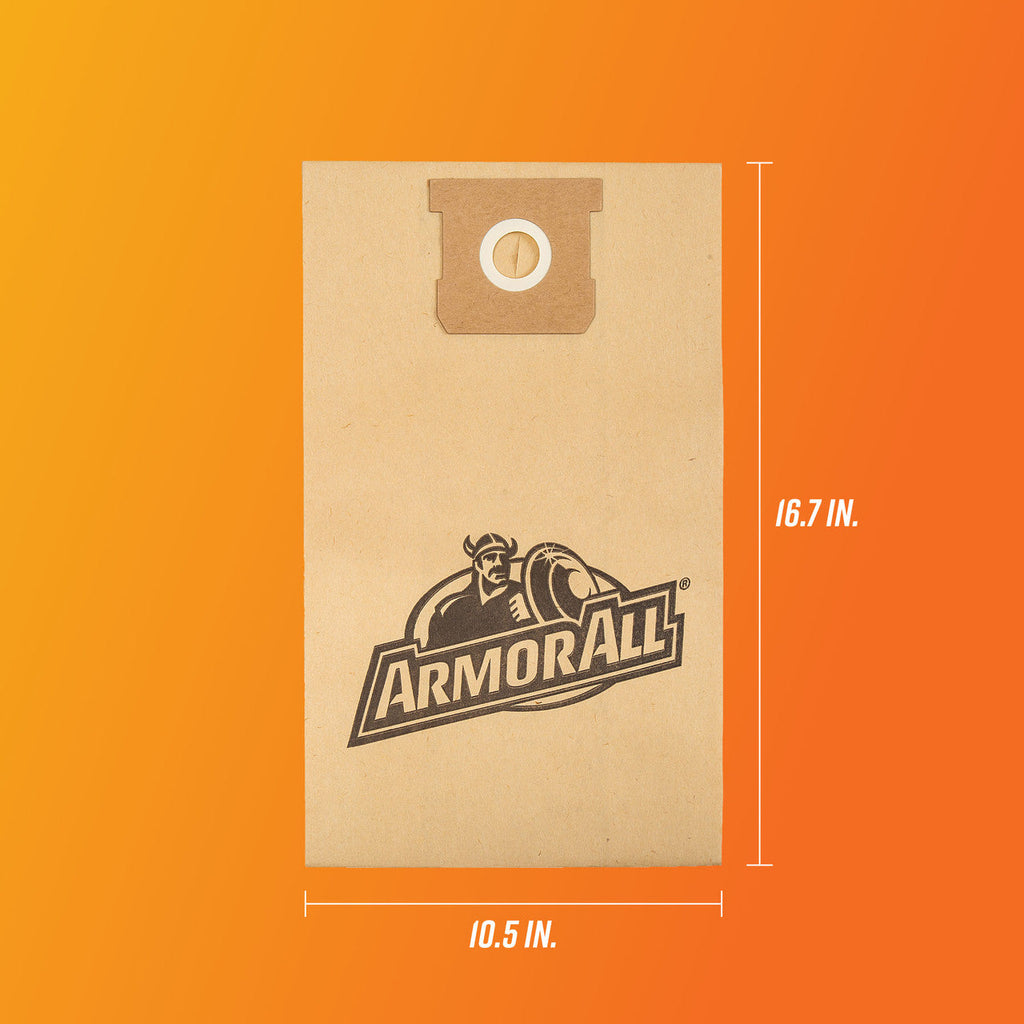 Armor All 2.5-Gallon Wet/Dry Vacuum Dust Bags, 3-Pack, AADBS