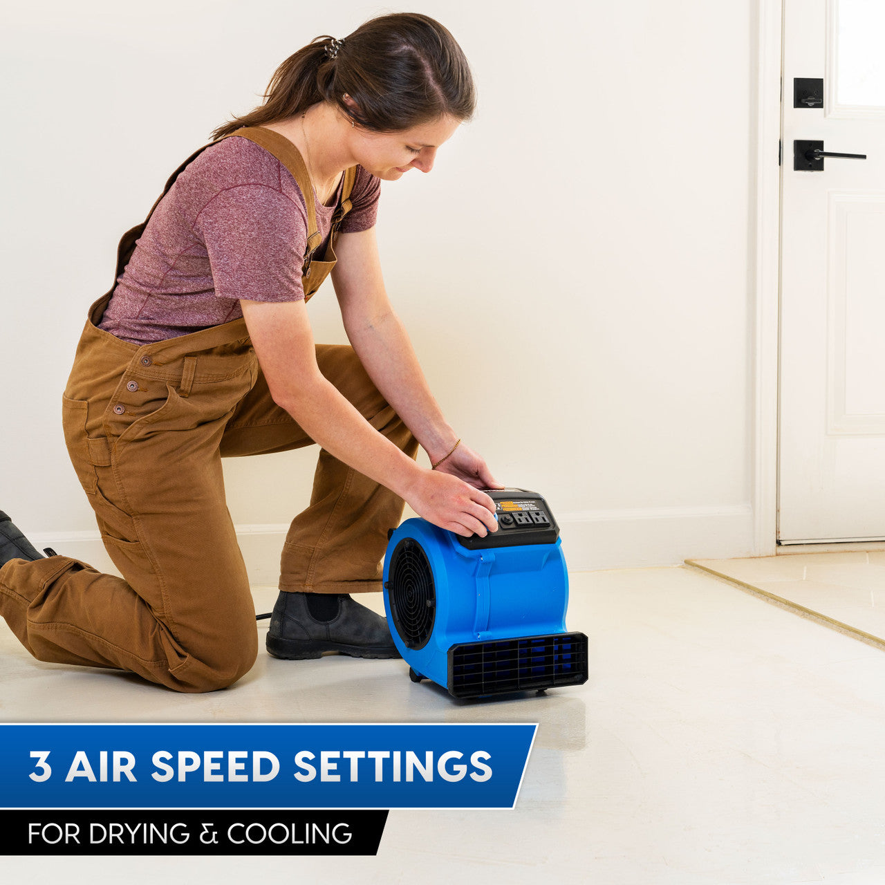 Vacmaster 550 CFM Portable Air Mover, AM201 0101