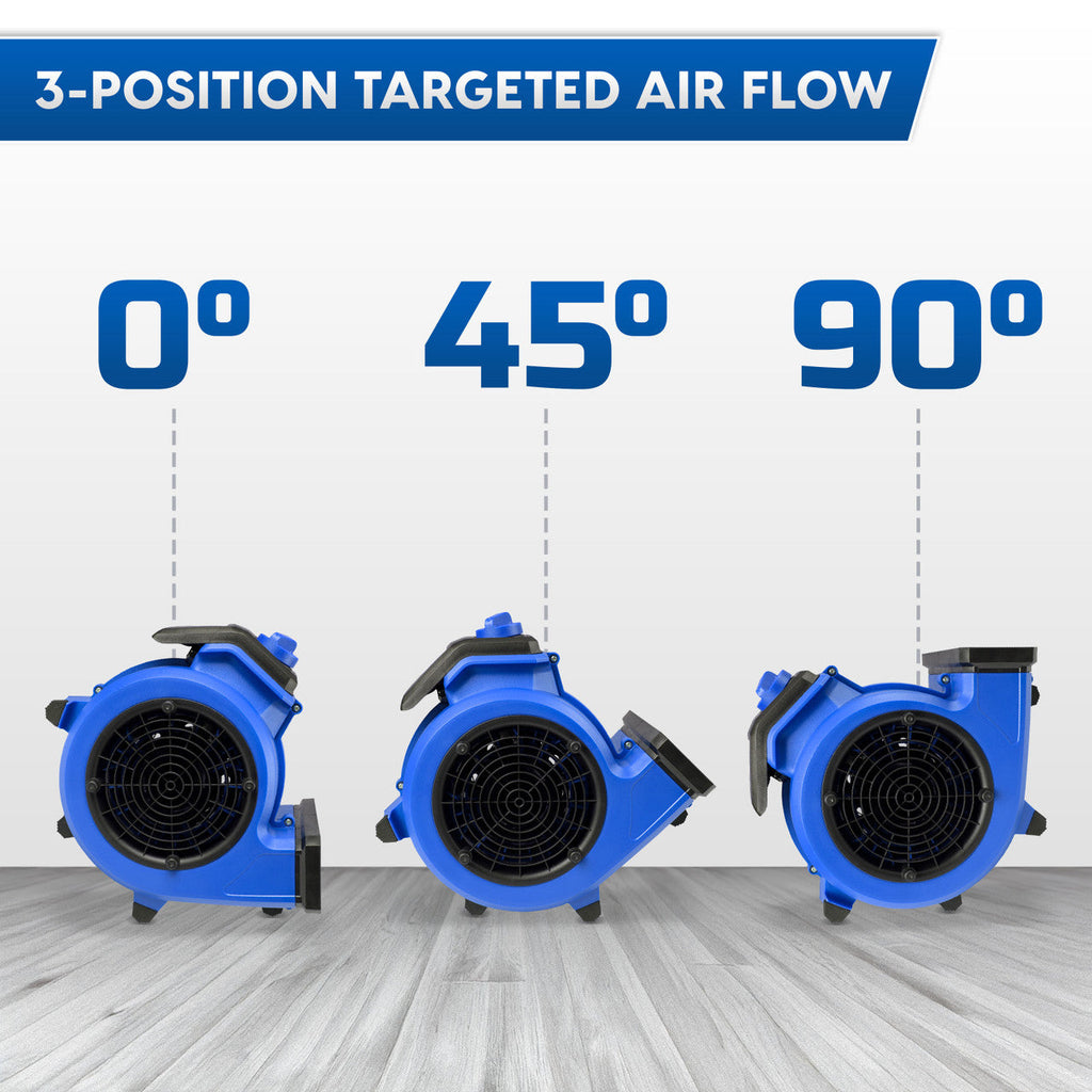 Vacmaster 550 CFM Portable Air Mover, AM201 0101