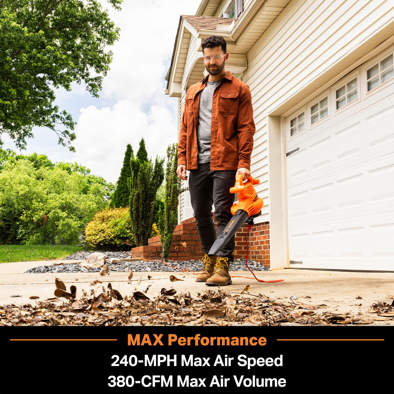 LawnMaster 3-in-1 Electric Blower / Vacuum / Mulcher