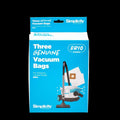 Simplicity Brio Canister HEPA Media Bags 3 Pack