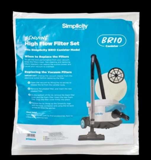 Simplicity Brio Canister HEPA Filter Set
