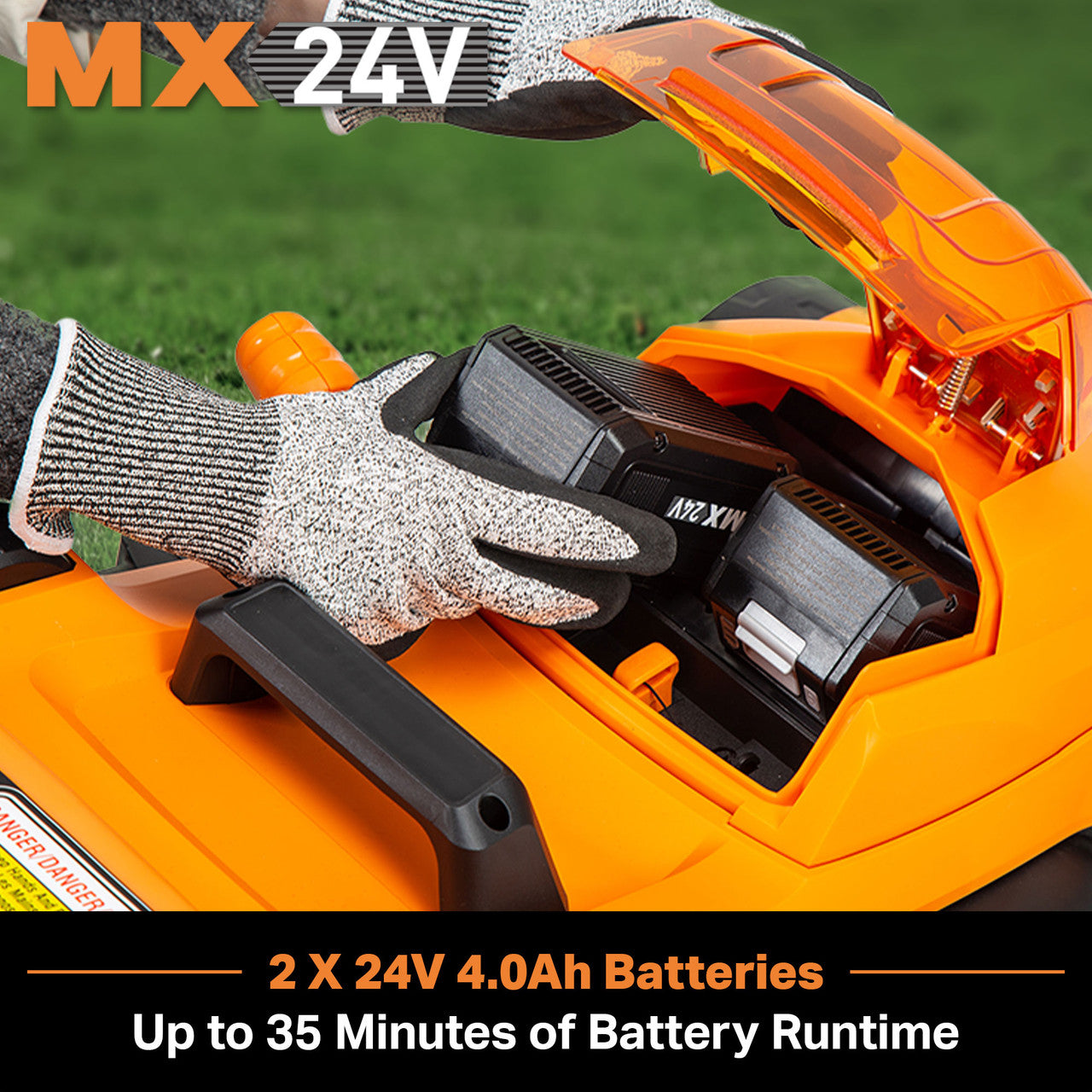 LawnMaster 48V MAX Brushless 15” Cordless Lawn Mower, CLMF4815E