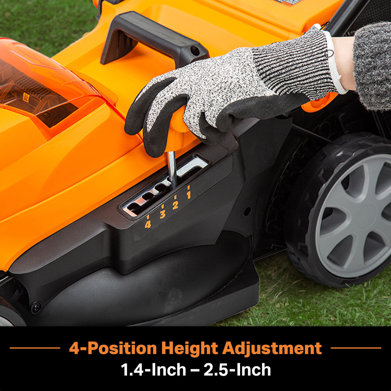 LawnMaster 48V MAX Brushless 15” Cordless Lawn Mower, CLMF4815E