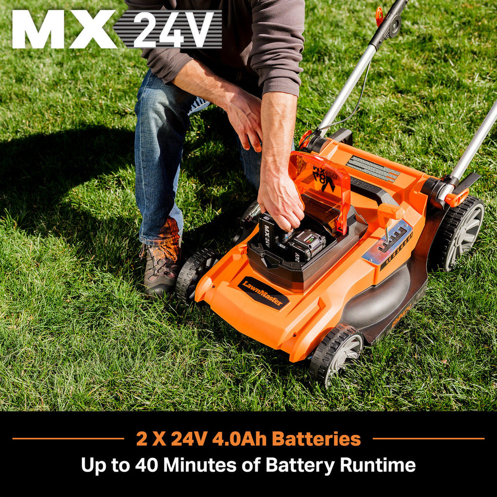 LawnMaster 48V MAX 3-in-1 Brushless 19” Cordless Lawn Mower, CLMF4819A