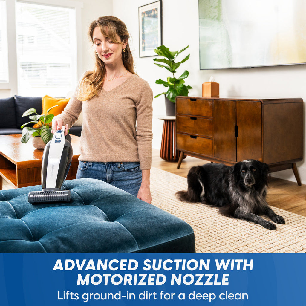 Vacmaster 14.8V Cordless Handheld Vacuum with Motorized Nozzle, DHVB1401