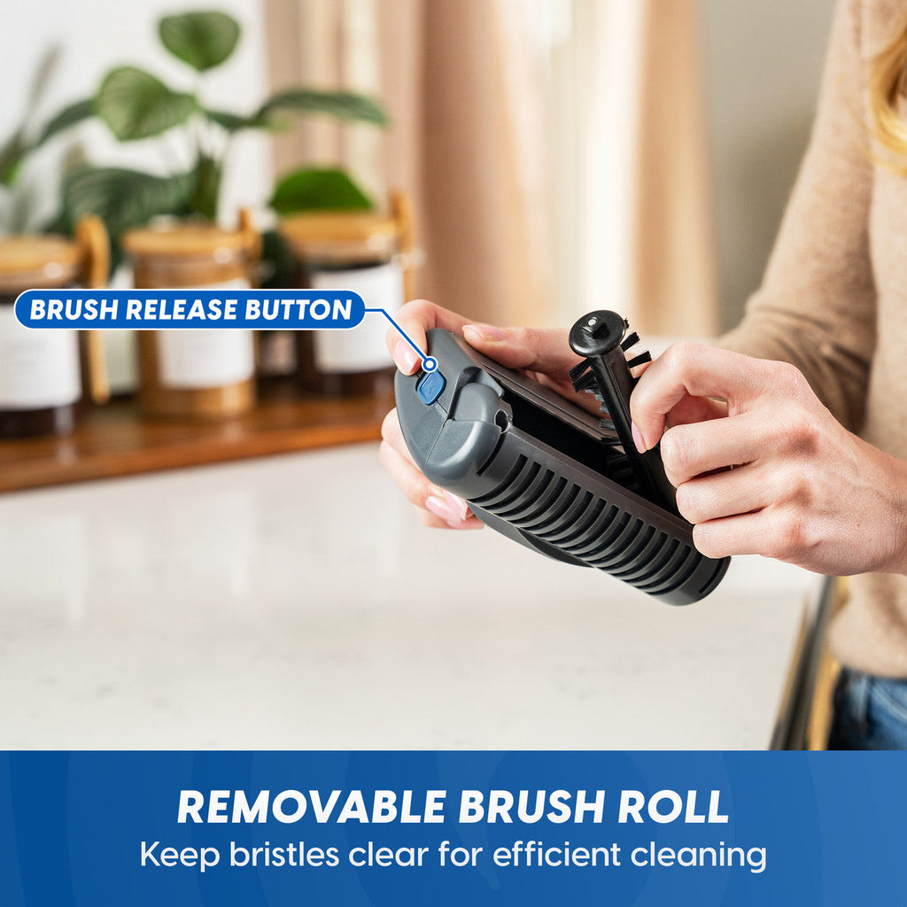 Vacmaster 14.8V Cordless Handheld Vacuum with Motorized Nozzle, DHVB1401
