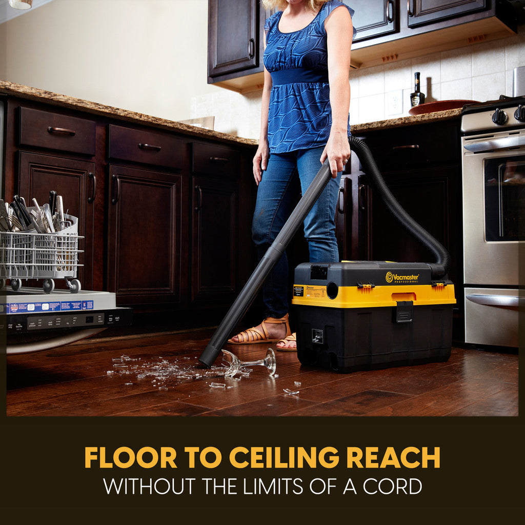 Vacmaster Professional® 24V MAX Cordless Wet/Dry Vac, DVTB244 0201